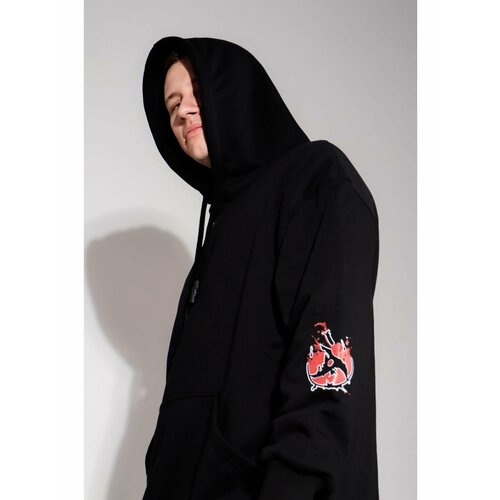 фото Худи , размер 48/52, черный sigmaflow