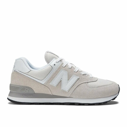 фото Кроссовки new balance 574, полнота d, размер 44 eu, серый, бежевый
