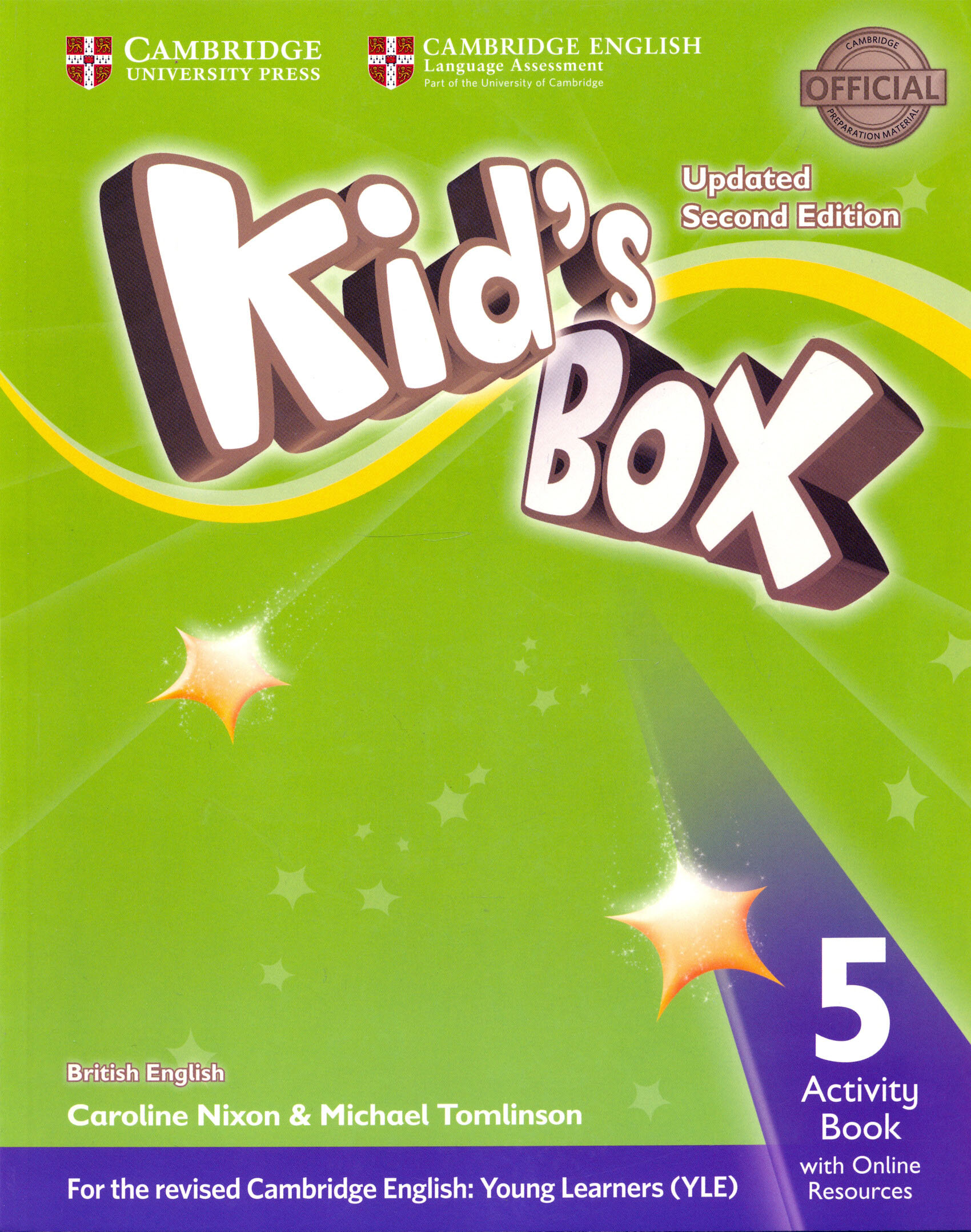 Kid's Box. 2nd Edition. Level 5. Activity Book with Online Resources. British English / Рабочая тетрадь