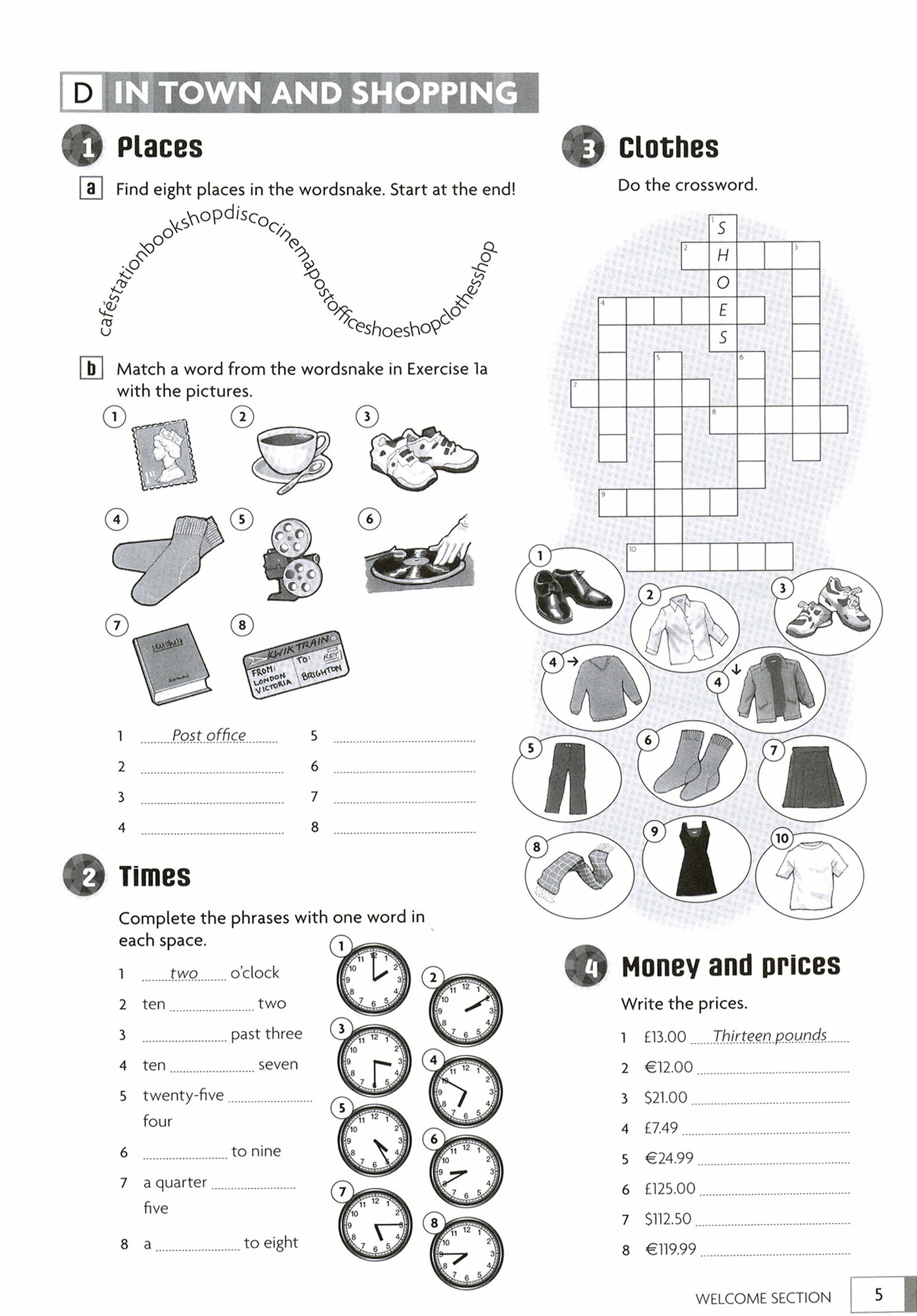 English in Mind Level 1 Workbook - фото №3