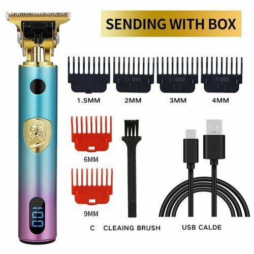 Триммер для бороды и усов машинка для стрижки волос 6 насадок 115000₽