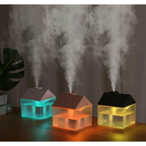 Увлажнитель аромадиффузор вентилятор светильник 4в1 домик 119300₽