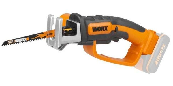 Пила аккумуляторная WORX WG894E.9, 20В, 16мм, без АКБ и ЗУ