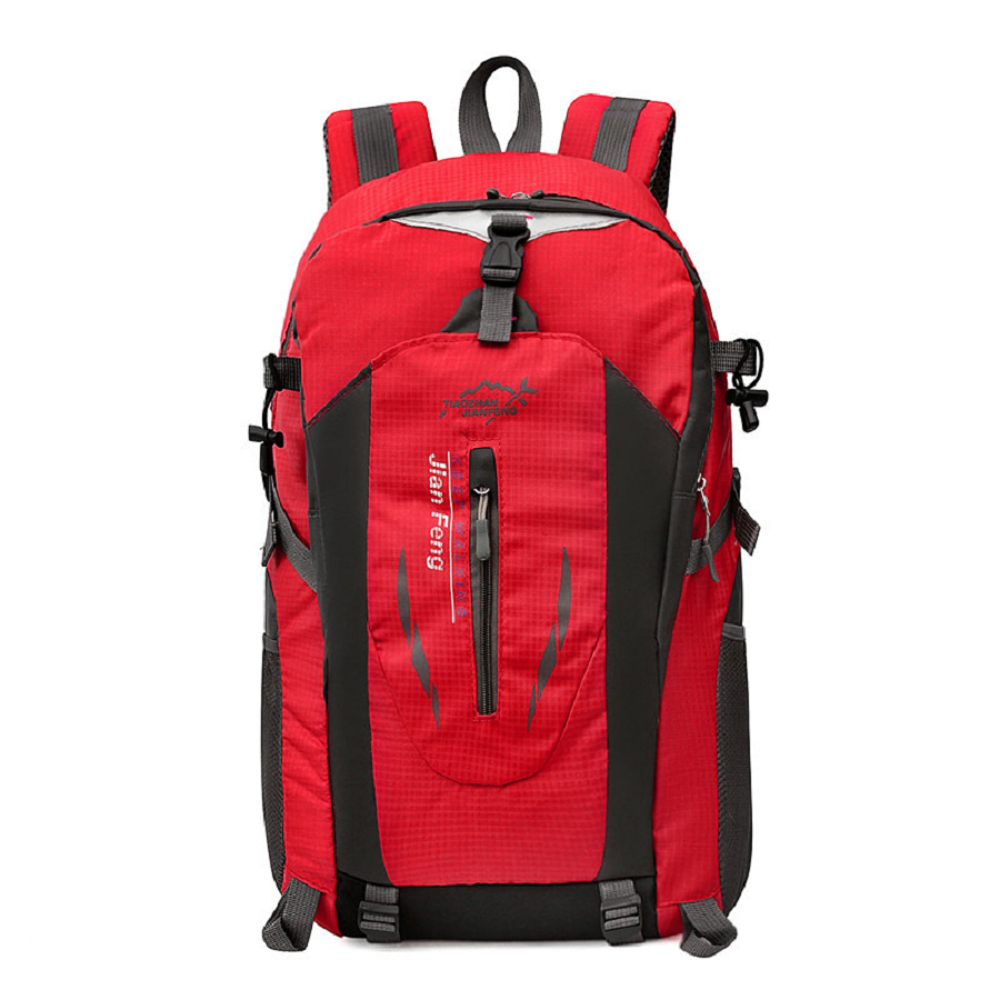 Рюкзак туристический спортивный красный 40 литров