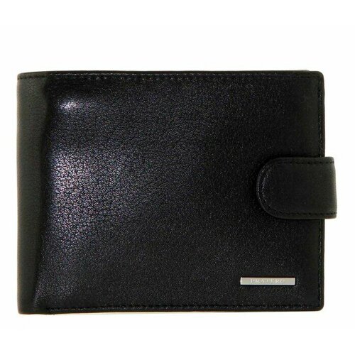 фото Кошелек pratero, фактура гладкая, черный