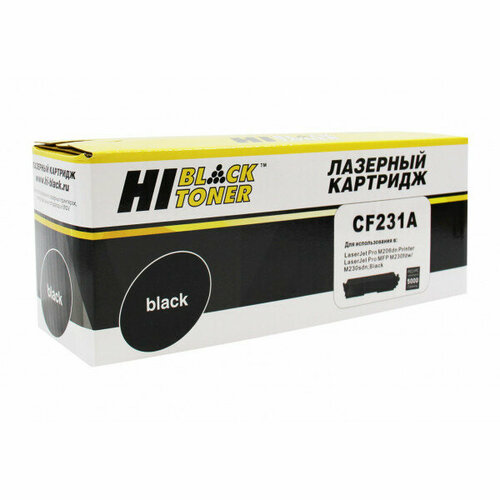 Тонер-картридж Hi-Black (HB-CF231A) для HP LJ Ultra M206dn/MFP M230fdw/sdn, 5K тонер картридж hi black hb cf231a для hp lj ultra m206dn mfp m230fdw sdn 5k