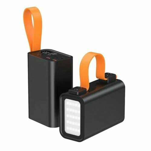 Внешний аккумулятор 30000 mAh с поддержкой быстрой зарядки Power Bank для телефона с фонариком 589000₽