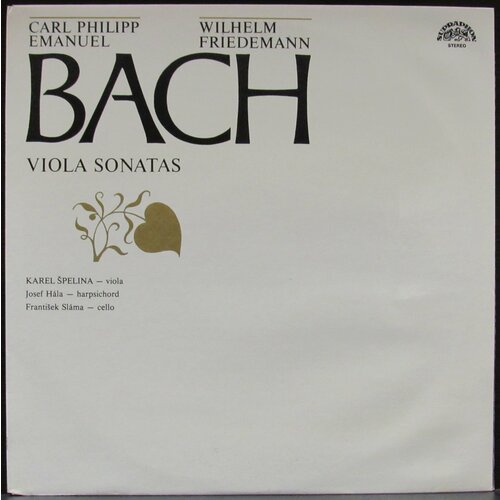 Bach Carl/Bach Wilhelm Виниловая пластинка Bach Carl/Bach Wilhelm Viola Sanatas bach carl bach wilhelm виниловая пластинка bach carl bach wilhelm viola sanatas