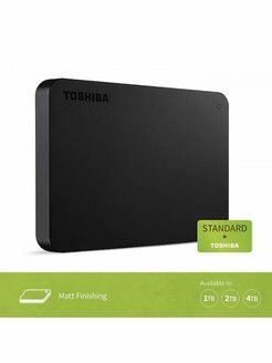 Внешний жесткий диск Toshiba CANVIO BASICS 25 2TB black