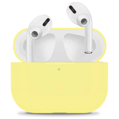 Силиконовый чехол ISA для Apple AirPods Pro Желтый isa чехол для airpods pro желтый желтый