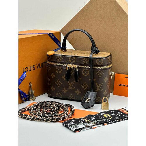 Сумка мессенджер , коричневый