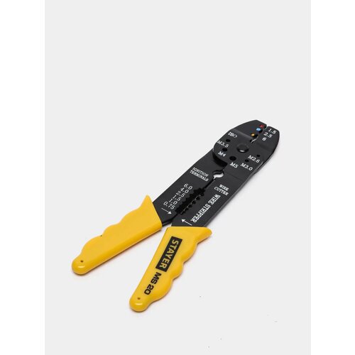 Съемник изоляций стриппер STAYER 16 функций обжим наконечников резка кабеля 1399₽