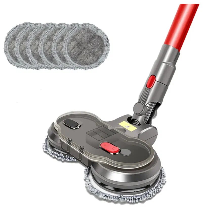 Моторизованная щетка Electric Mop для пола моющая для Dyson V7, V8, V10, V11 (с водяным контейнером)