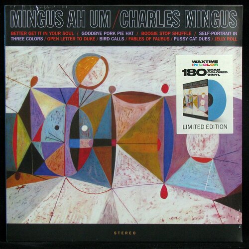 Виниловая пластинка WaxTime In Color Charlie Mingus – Mingus Ah Um (coloured vinyl)