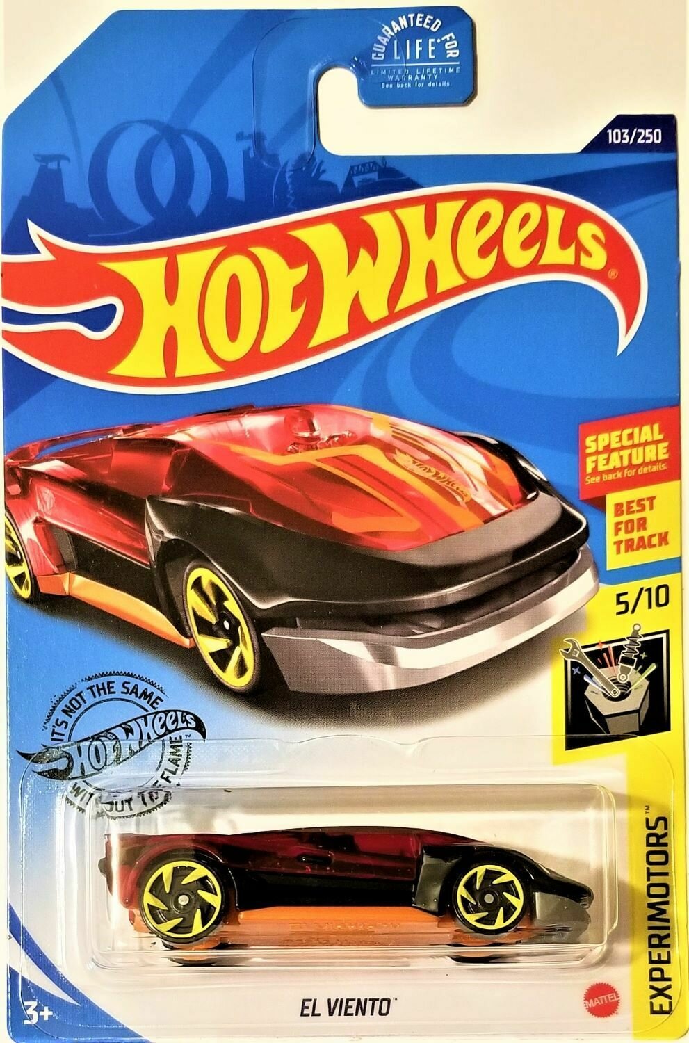 Машинка детская Hot Wheels коллекционная EL VIENTO (set 2020 USA)