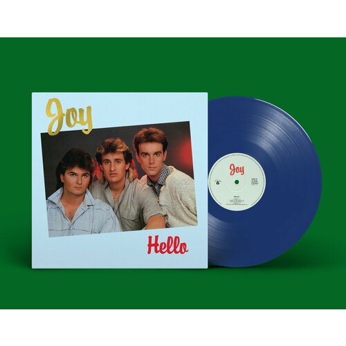 Виниловая пластинка Joy — «Hello» (1986/2021) [Blue Vinyl] с плакатом