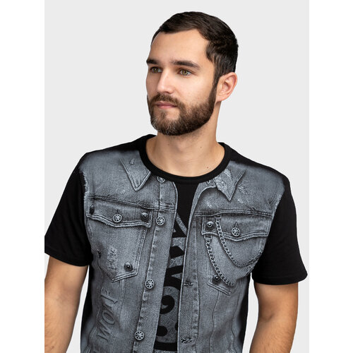 фото Футболка, размер s, черный mixfix