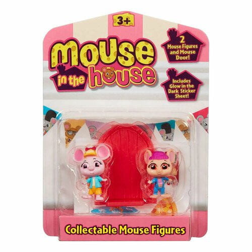 Набор игровой Mouse in the House Фигурки Милли и Баббл 41719 1666₽