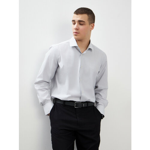 Рубашка Dave Raball, размер 41 182-188, серый