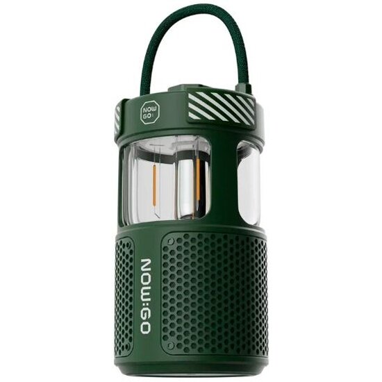 фото Портативная акустика с функциями лампы и пауэрбанка NowGo F1 (F1) Global зелёная
