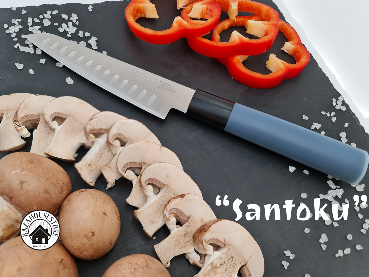 фото Кухонный нож Iliona Chopping 18 см. рукоять ABS/силикон