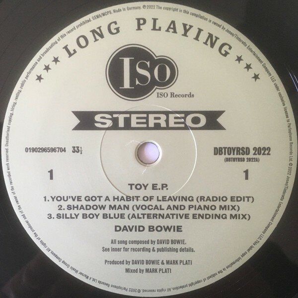 Виниловая пластинка Bowie, David, Toy (V10) (0190296596704) Мистерия звука - фото №4