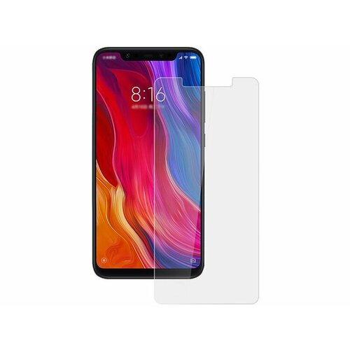 Гидрогелевая защитная пленка (не стекло) для Xiaomi Mi 8 , глянцевая, на дисплей комплект 2 шт гидрогелевая защитная пленка не стекло для xiaomi mi 8 se глянцевая на дисплей