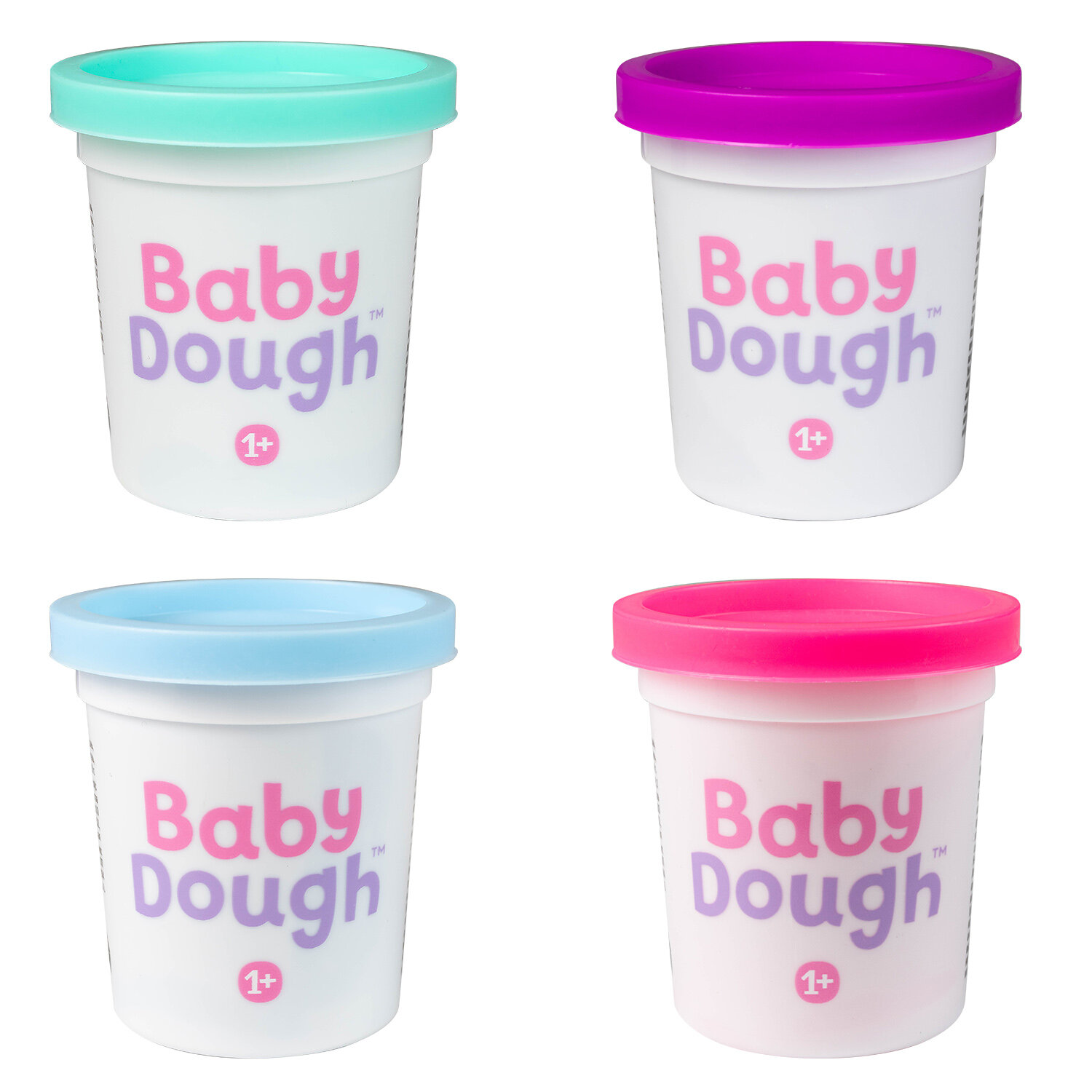 Тесто для лепки Baby Dough, 4 цвета Волшебный мир - фото №11