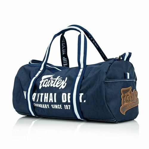 Сумка багет Fairtex, синий сумка спортивная fairtex 32х35х70 см фиолетовый