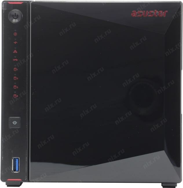 Сетевой накопитель данных ASUSTOR 4-Bay NAS/Media player/J4105 1.5GHz, up to 2.5 GHz(Quad-Co - фото №9