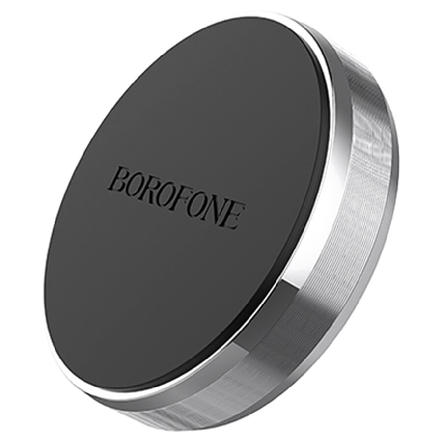 Автомобильный держатель BOROFONE BH7 Plane, магнитный, на приборную панель, серебряный