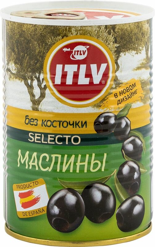 Маслины ITLV без косточки Selecto 425 мл - фото №5