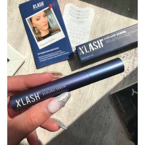 Сыворотка для ресниц XLASH Eyelash serum 3 мл / Питание и укрепление ресниц