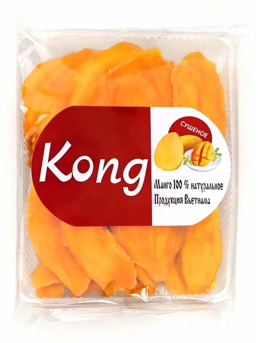 Манго натуральное сушеное без сахара 500гр./Свежий урожай отборного манго KONG