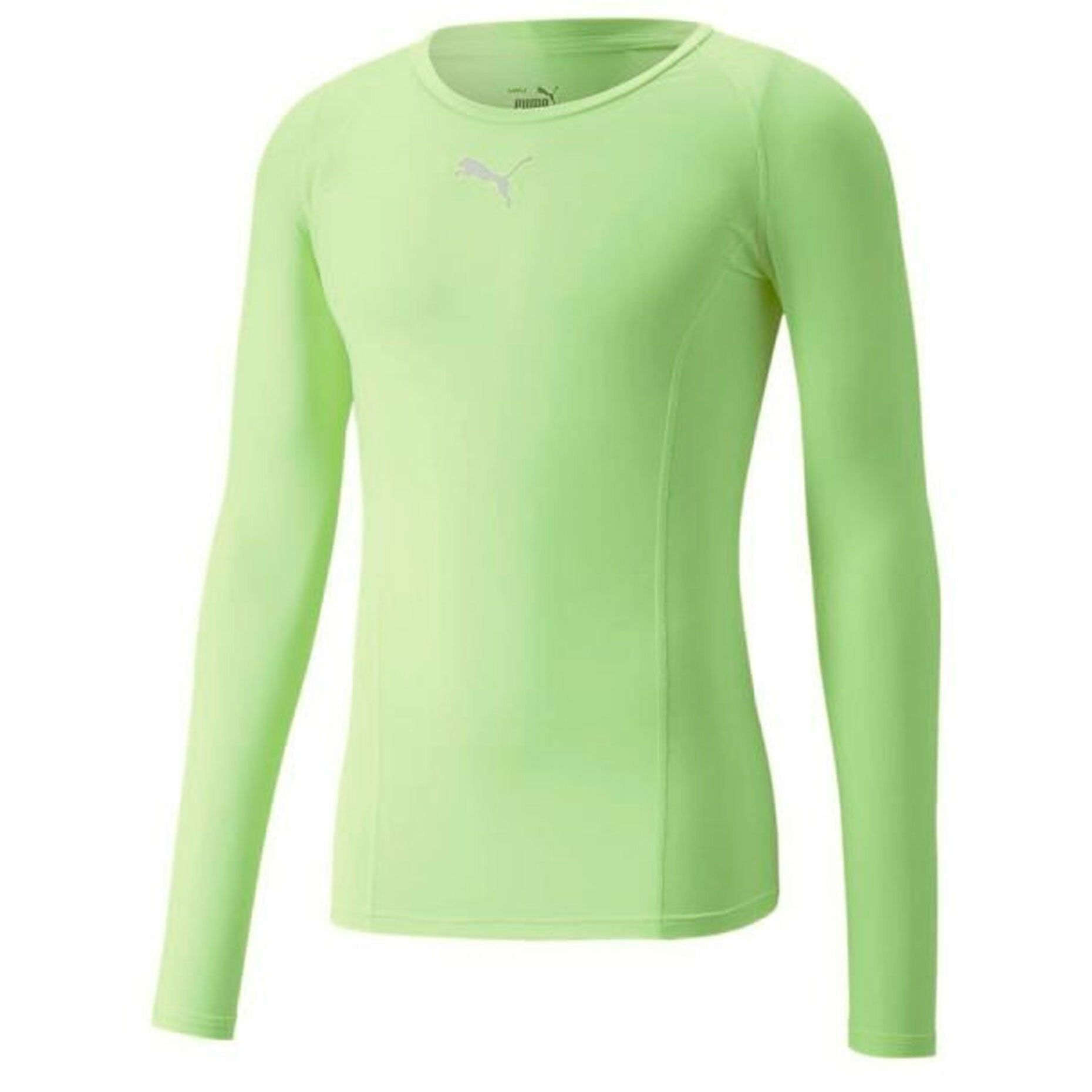 Термолонгслив PUMA Liga Baselayer, размер S, зеленый