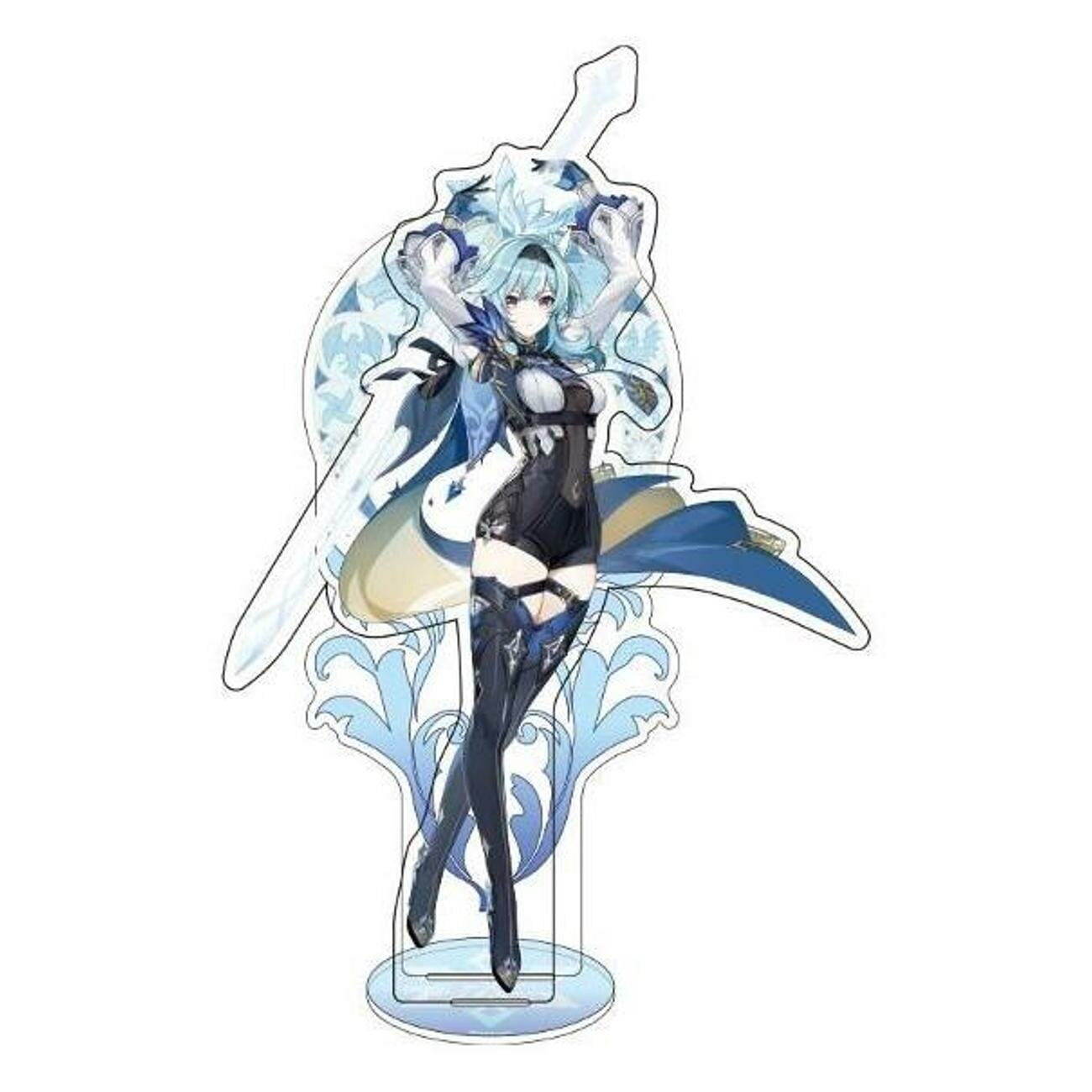 Акриловая фигурка Monstadt Characters Standee Eula ЭМСИ - фото №4