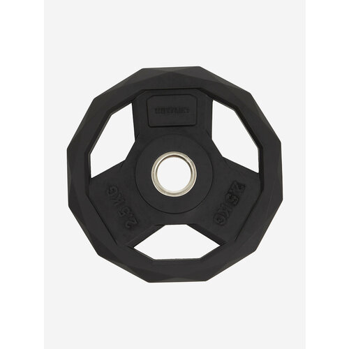 Блин стальной обрезиненный KETTLER 25 кг Черный RUS Без размера Ориг one size 1699₽