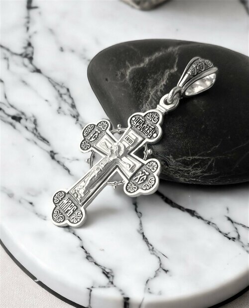 Крестик Крест серебряный 