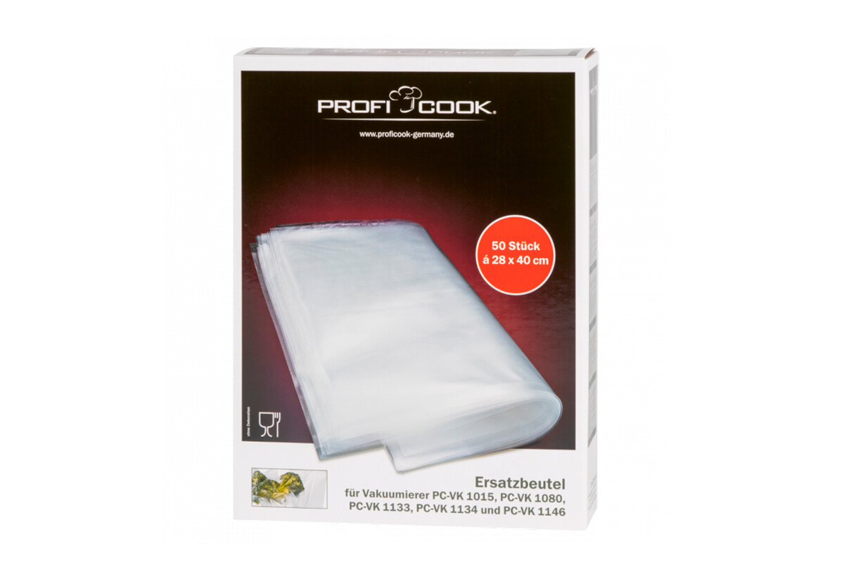 Пакет для вакуумного упаковщика Profi Cook PC-VK 1015+PC-VK 1080 28*40