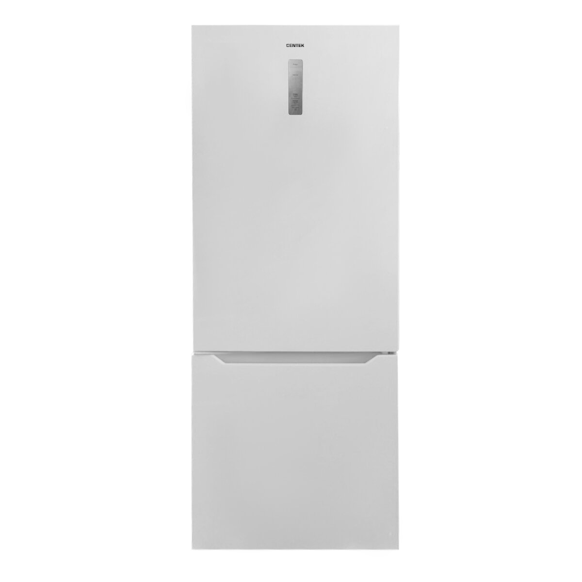 Холодильник Centek CT-1724 NF White total No-Frost, двухкамерный, ширина 70см, 439л (116л/323л) , А+, GMCC