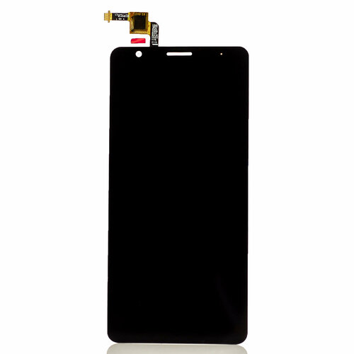 Дисплей для ZTE Blade L210 с тачскрином, черный матовая защитная premium плёнка для zte blade l210 гидрогелевая на дисплей для телефона