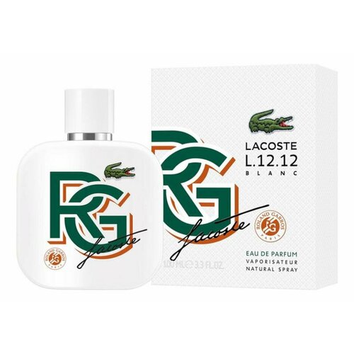 Lacoste men L.12.12. Blanc Roland Garros Туалетные духи 100 мл. limited edition lacoste l 12 12 blanc m deodrant spray 150ml