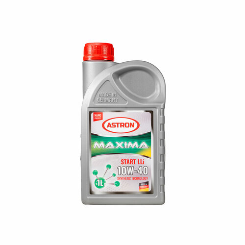 Моторное масло Astron Maxima Start LLi 10W-40, 1л