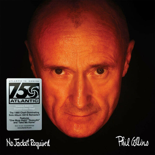 Phil Collins - No Jacket Required [Crystal Clear Vinyl] (603497837069) phil collins no jacket required [crystal clear vinyl] 603497837069