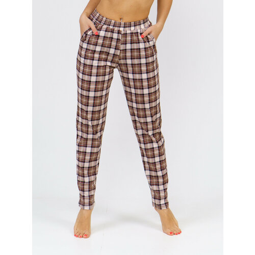 Брюки  Территория СтрекоZZ, размер 54, бежевый