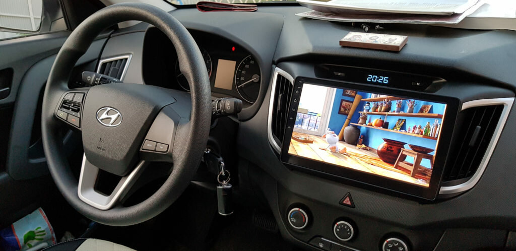 Штатная магнитола MEKEDE для Hyundai Creta 2015-2021 на Android 12 с 4х ядерным процессором и 2/32 ГБ памятью