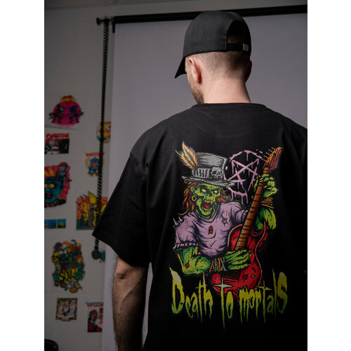 Футболка Death to Mortals, размер XXL, черный
