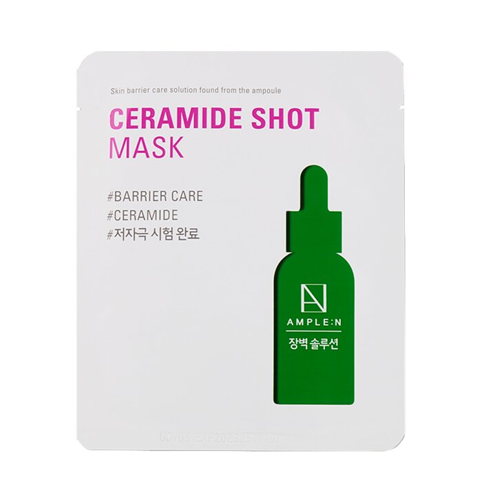 AMPLE:N Маска восстанавливающая с церамидами / Ceramide Shot Mask 25 мл - фото №1