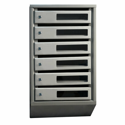 Ящик почтовый Klesto 6 секционный с окошком 6411₽