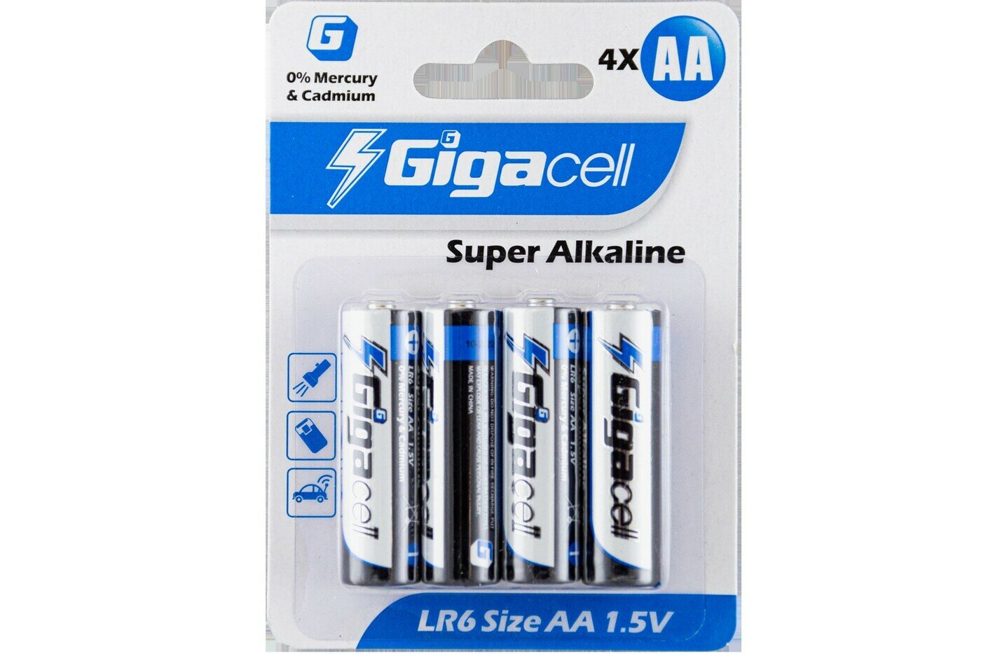 Батарейка алкалиновая Gigacell АА/LR6 4шт